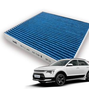 다보니 PM0.3 블루 활성탄 에어컨 필터 니로&하이브리드&전기차2022이전모델, DK134, 1개