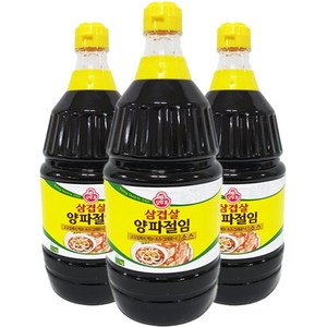 오뚜기 삼겹살 양파절임 소스, 2.1kg, 3개