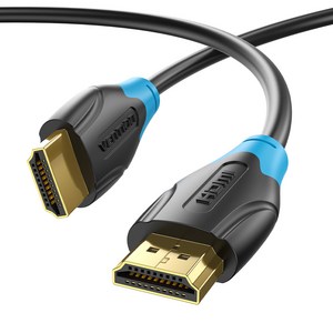 벤션 4K 골드블랙 HDMI 2.0 케이블, 1개, 10m