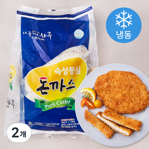 늘찬애 숙성등심 돈까스 10개입 (냉동), 2kg, 2개