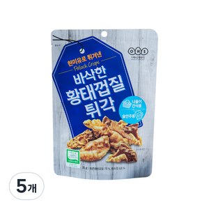 오희숙 전통부각 바삭한 황태껍질 튀각, 35g, 5개