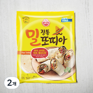 오뚜기 정통 밀 또띠아, 240g, 2개