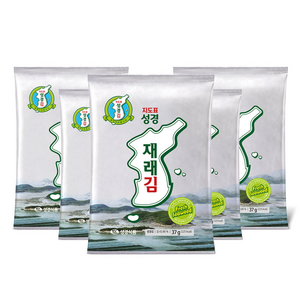 지도표성경 재래 전장김, 37g, 5개