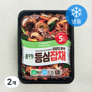 풀무원 집밥의 정석 등심잡채 (냉동), 300g, 2개