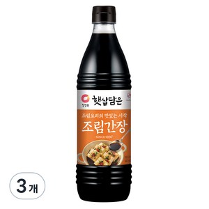 햇살담은 조림간장, 840ml, 3개