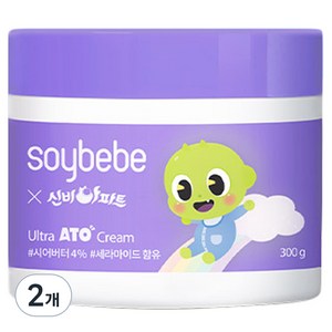 소이베베 유아용 울트라 아토 크림, 300g, 2개