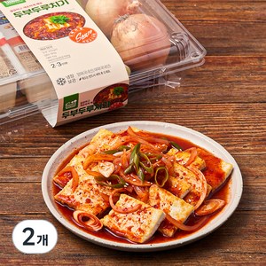 프레시밀 두부두루치기 밀키트 2~3인분, 655g, 2개