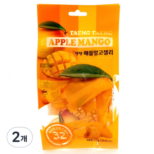 탱탱 애플망고 젤리, 100g, 2개