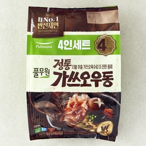 풀무원 정통 가쓰오 우동 4인분, 943.2g, 1개