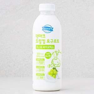 덴마크 드링킹 요구르트 포스트 바이오틱스 샤인머스캣, 750ml, 1개