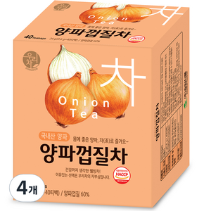 우리차 양파껍질차, 0.6g, 40개입, 4개