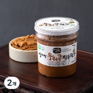 담가 우리콩 전통된장, 500g, 2개