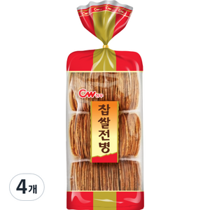 청우식품 찹쌀전병, 320g, 4개