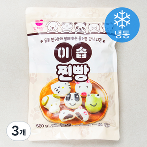 세미원 이솝찐빵 20개입 (냉동), 500g, 3개