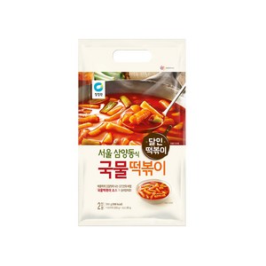 청정원 국물 떡볶이, 380g, 1개