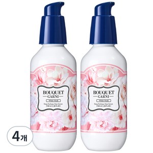 부케가르니 딥퍼퓸 헤어세럼 화이트머스크, 100ml, 4개