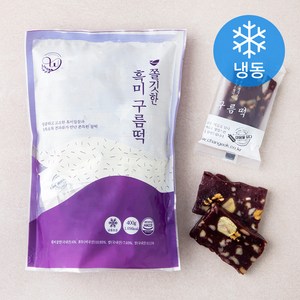 창억 쫄깃한 흑미 구름떡 (냉동), 1개, 400g