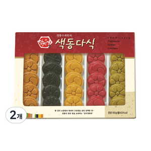 담미정 색동다식, 160g, 2개