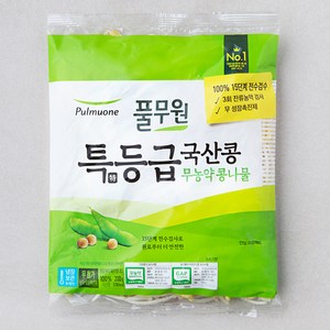 풀무원 무농약 특등급 국산콩 콩나물, 200g, 1개