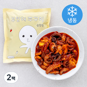 부탇해 쭈꾸미 볶음 순한맛 (냉동), 500g, 2개