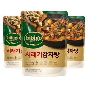 비비고 시래기 감자탕, 3개, 460g