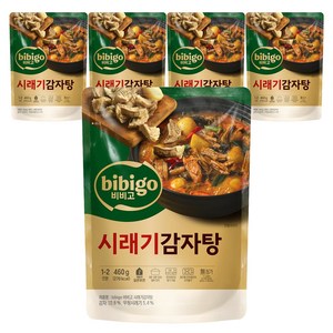 비비고 시래기 감자탕, 5개, 460g