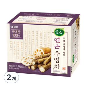 순작 연근우엉차, 0.8g, 40개입, 2개