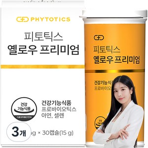 피토틱스 옐로우 프리미엄 유산균 15g, 3개