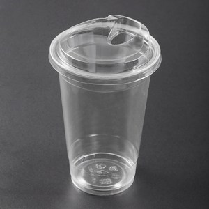 탐사 투명 PET 아이스컵 + 스트로우프리 뚜껑 470ml, 100개