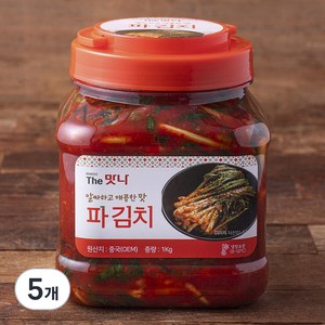 인우 더맛나 파김치, 1kg, 5개