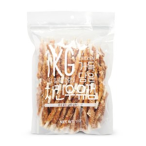 슈퍼츄 일킬로그램 가득담은 강아지 육포, 혼합맛(치킨/우유), 1kg, 1개