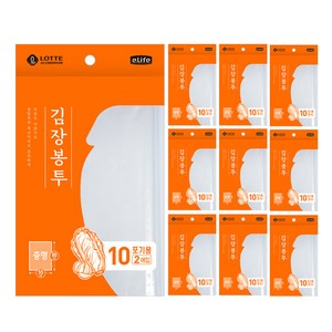 롯데 김장봉투, 중형(약10포기), 10개