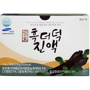 발효흑더덕 진액, 10g, 30개입, 1개