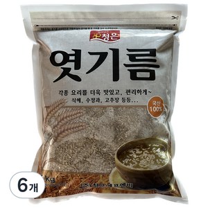 청은에프엔비 엿기름가루 국산, 1kg, 6개