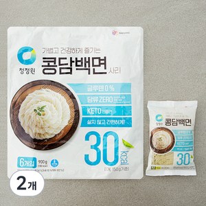 청정원 콩담백면 6개입, 2개, 900g