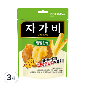 자가비 짭짤한 맛, 50g, 3개