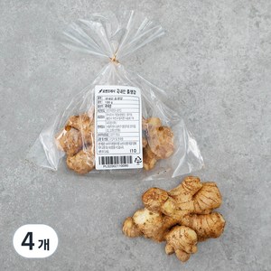 국내산 흙생강, 100g, 4개