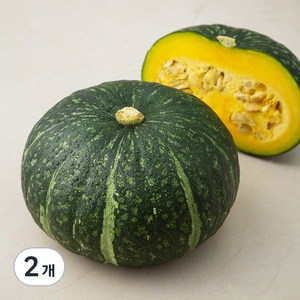 국내산 킹단호박, 1.2kg, 2개