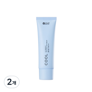 에스엔피 UV 퍼펙트 에어쿨 선크림 SPF50+ PA++++, 50g, 2개