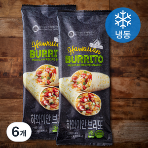 남향또띠아 하와이안 브리또 (냉동), 125g, 6개