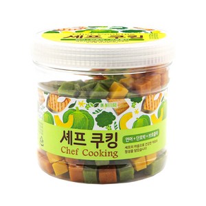 퍼피아이 셰프쿠킹 강아지 간식, 연어 + 단호박 + 브로콜리, 400g, 1개