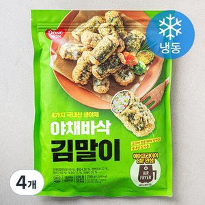 동원 야채바삭 김말이 (냉동), 700g, 4개