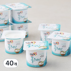 요플레 플레인 멀티, 85g, 40개