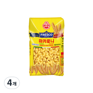 오뚜기프레스코 마카로니, 500g, 4개