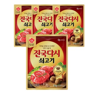 미원 진국다시쇠고기, 1kg, 4개