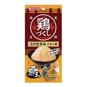 챠오츄르 고양이 치킨가득파우치 3p, 혼합맛(닭가슴살/치킨), 180g, 1개