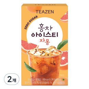 티젠 홍차 아이스티 자몽, 5g, 10개입, 2개