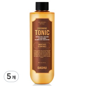 다슈 클래식 볼륨 그루밍 토닉 워터 왁스, 200ml, 5개