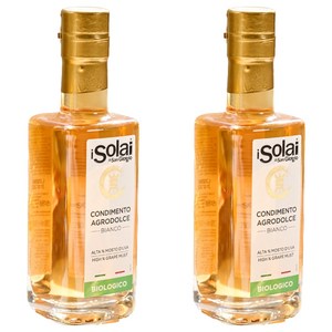 아이솔라이 유기농 화이트 발사믹 농도 1.2 식초, 2개, 250ml