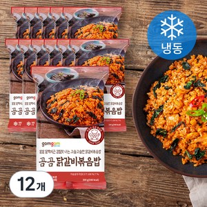 곰곰 닭갈비볶음밥 (냉동), 300g, 12개